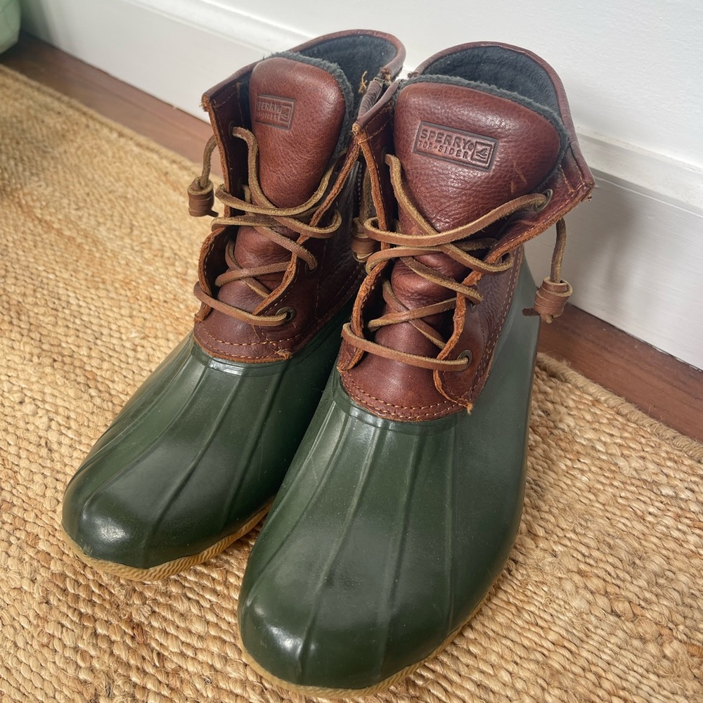 Sperry top-sider duck boot size 8 women’s